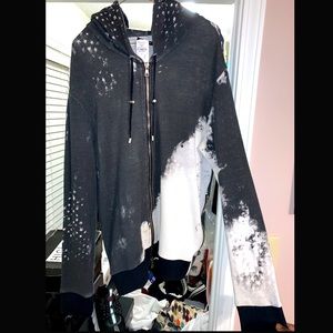 Balmain Graphic Printed Horse Logo Hoodie